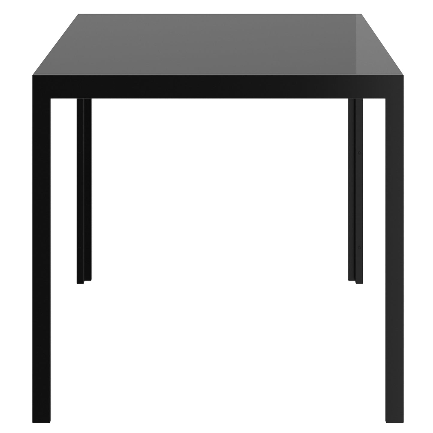 Contra Rectangular Dining Table in Black