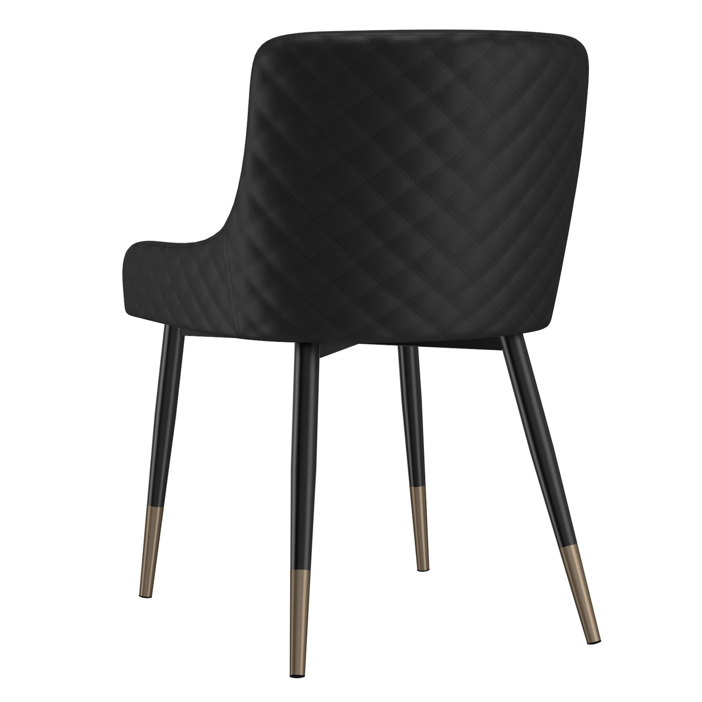 Xander Side Chair, Set of 2 in Black