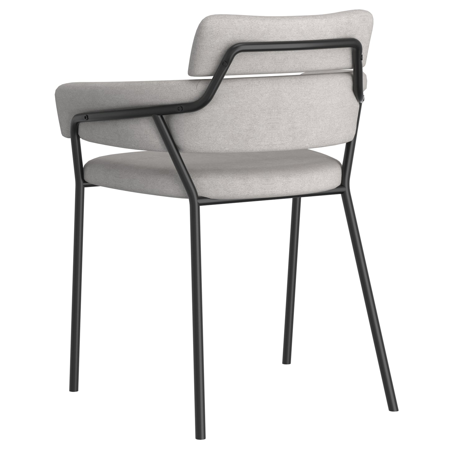 Axel Side Chair, Set of 2 in Grey and Black