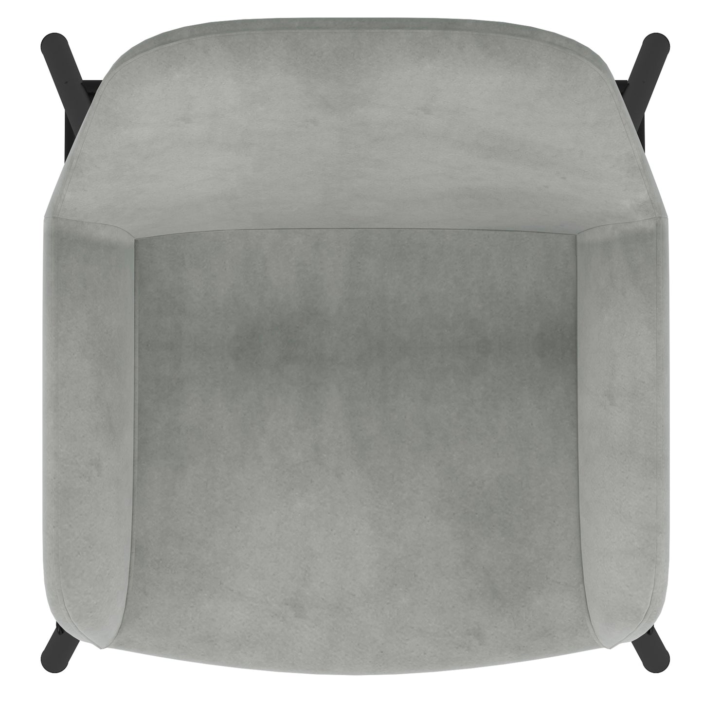 Baily 26" Counter Stool, Set of 2 in Grey and Black