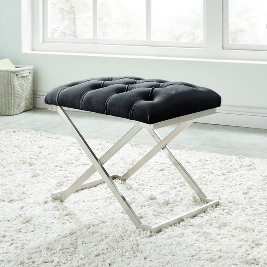 Aldo Bench in Black and Silver