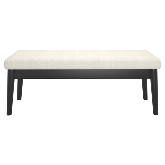 Pebble Bench in Cream and Black