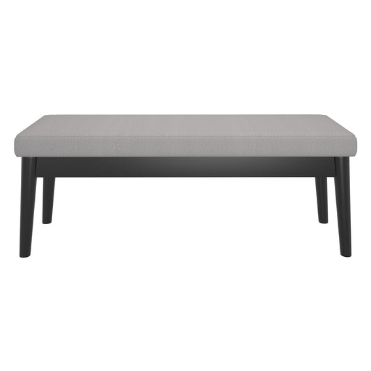 Pebble Bench in Grey and Black