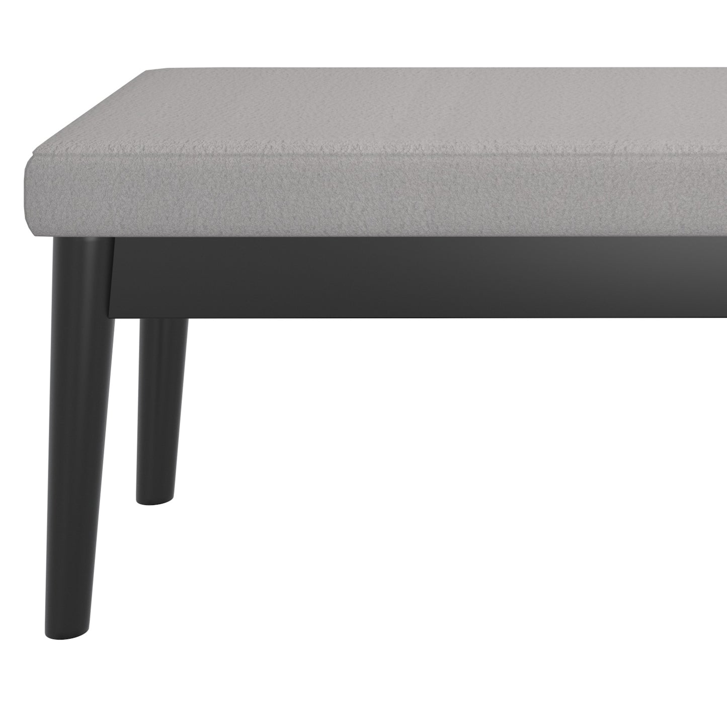 Pebble Bench in Grey and Black