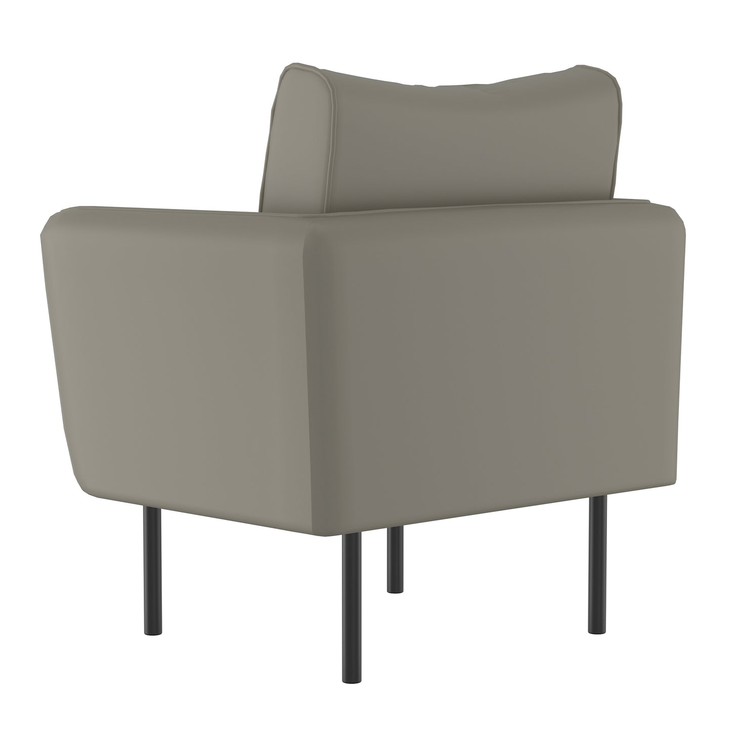 Ryker Accent Chair in Grey-Beige and Black