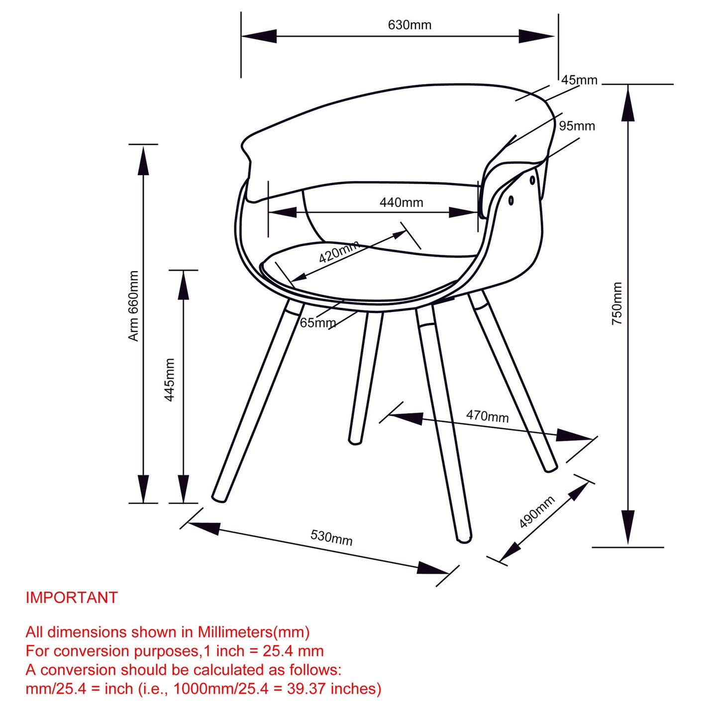 COMING SOON! Holt Accent/Dining Chair in Charcoal and Walnut