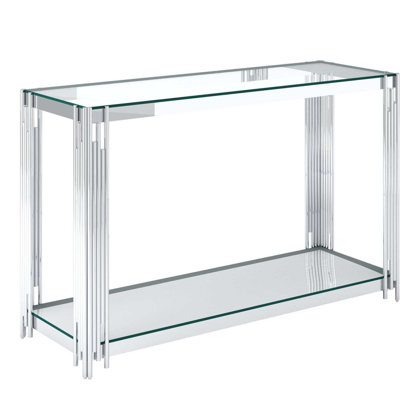 Estrel Console Table in Silver