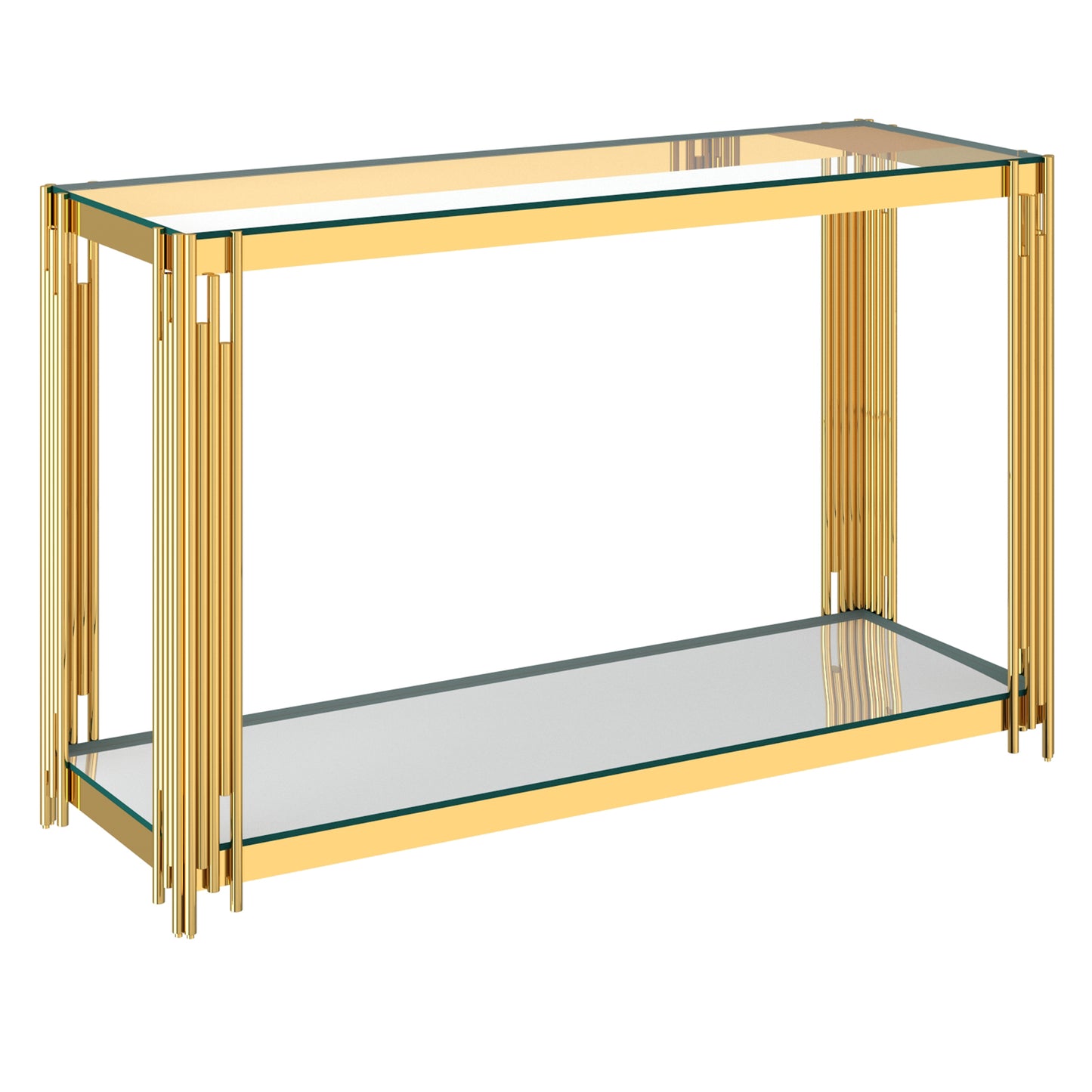 Estrel Console Table in Gold