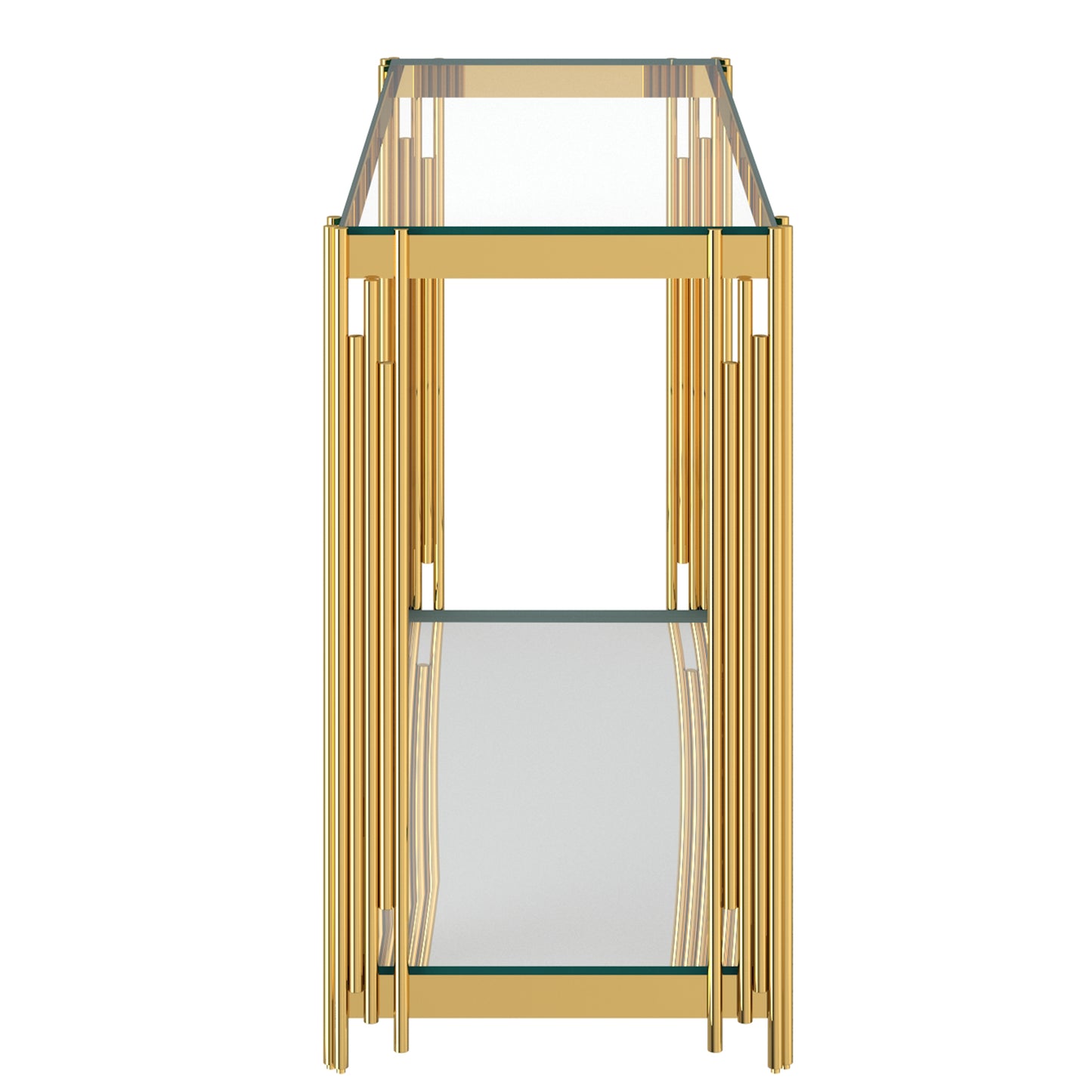 Estrel Console Table in Gold