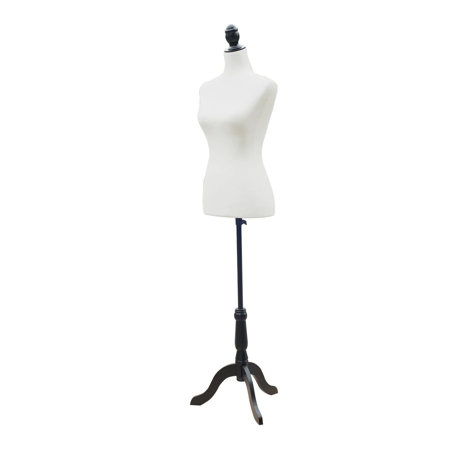 Female Mannequin Dress Form Torso Dressmaker Stand Display White