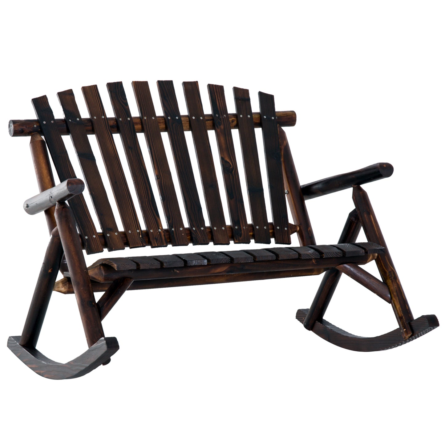 Outsunny Classic Adirondack Rocking Chair