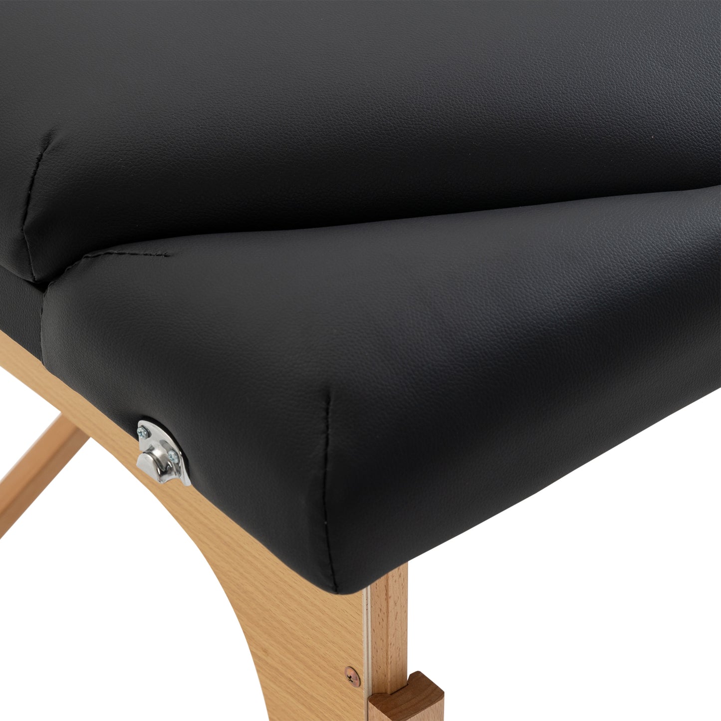 72 Inches Portable Reiki Massage Table 4inch Thickened Pad Folding Adjustable Height Health SPA Tatto Bed Black