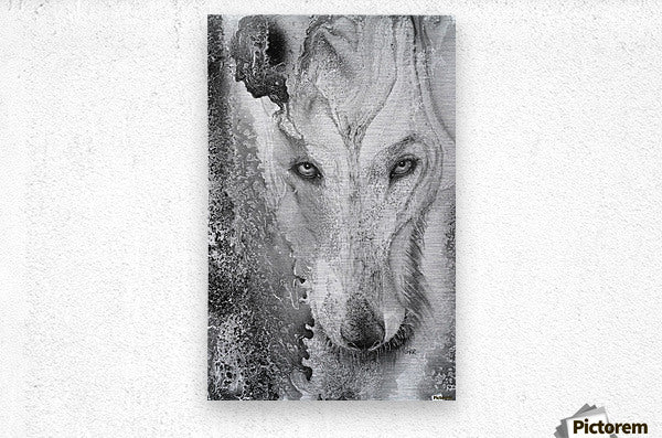 Brushed Metal Print