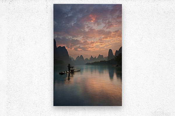 Brushed Metal Print