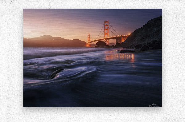 Brushed Metal Print