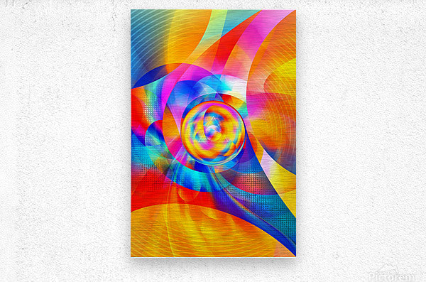 Brushed Metal Print