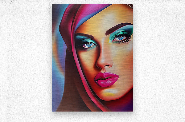 Brushed Metal Print