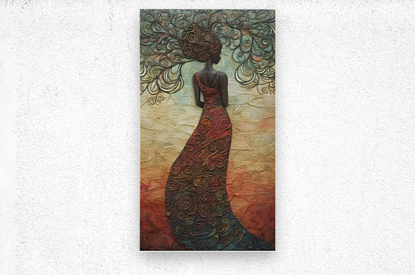 Brushed Metal Print