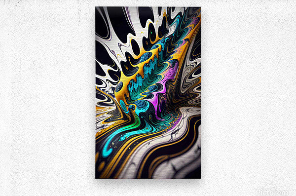 Brushed Metal Print