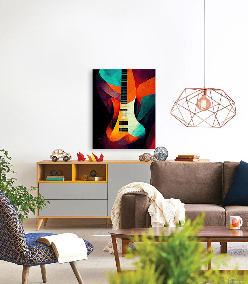 Abstract Guitar by AIWTF