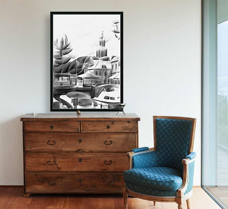 Giclée Stretched Canvas Print