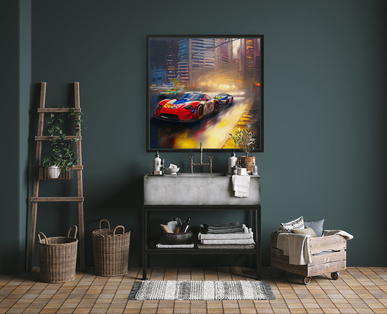 Giclée Stretched Canvas Print