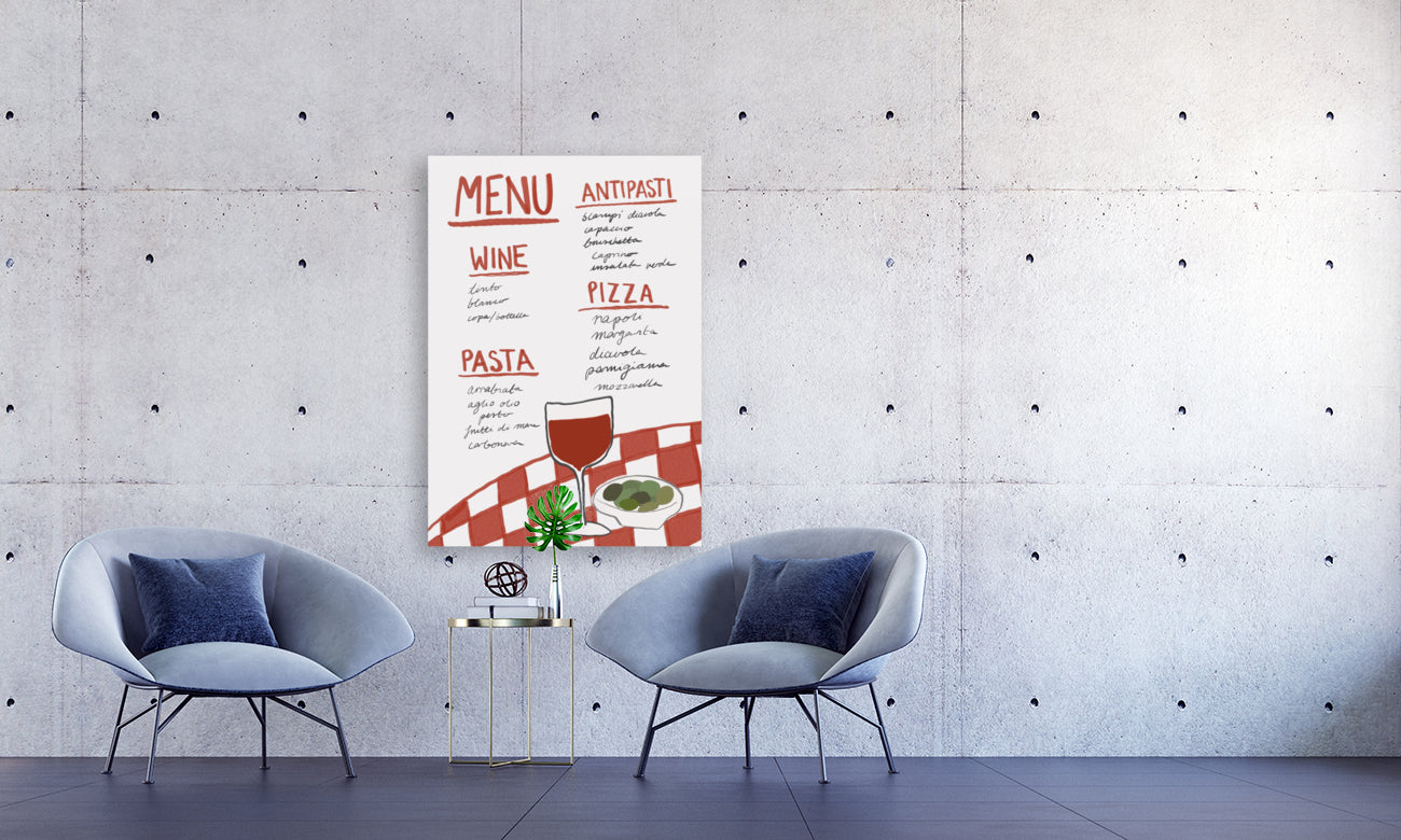 Italian Menu