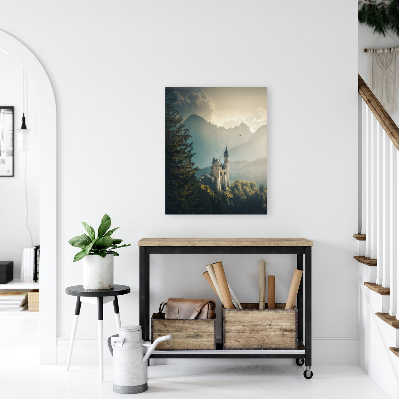 Giclée Stretched Canvas Print